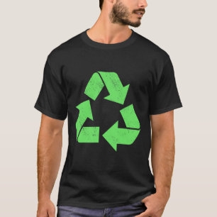 Camiseta Reciclaje Logotipo Vintage Reciclaje Ea ecologista