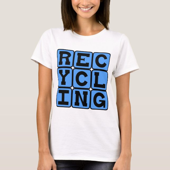 Camiseta Reciclaje, Red de Seguridad Ecológica (Anverso)