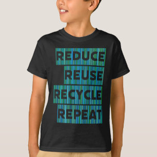 Camiseta Reciclando el clima de protección ambiental