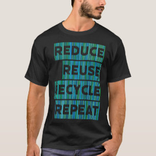 Camiseta Reciclando el clima de protección ambiental