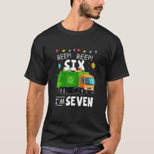 Camiseta Reciclando niños, tengo un camión de basura de sie