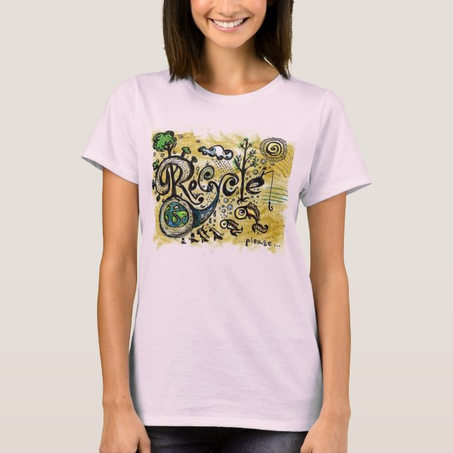 Camiseta Reciclar! (Anverso)