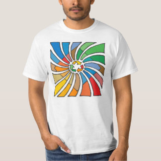 Camiseta Reciclar arte Rótulo