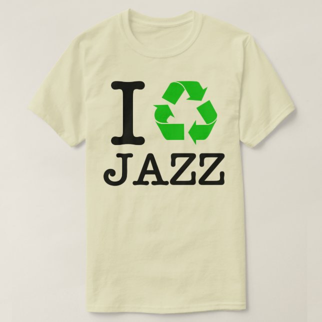 Camiseta Reciclar Jazz (Diseño del anverso)