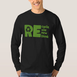 Camiseta Reciclar Reutilizar Renovar Repensar Activismo Amb