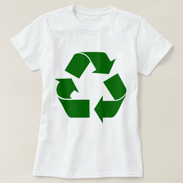 Camiseta recicle (Diseño del anverso)