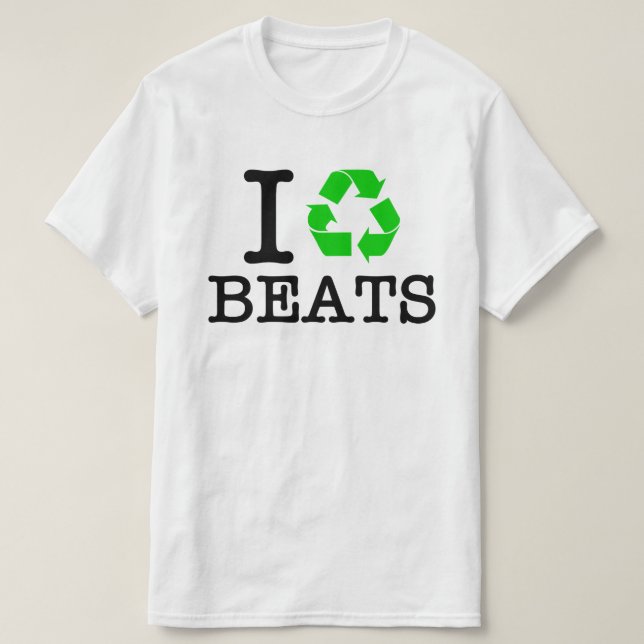 Camiseta Reciclé Beats (Diseño del anverso)