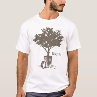 Camiseta Recicle el árbol