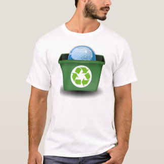 Camiseta Recicle la tierra