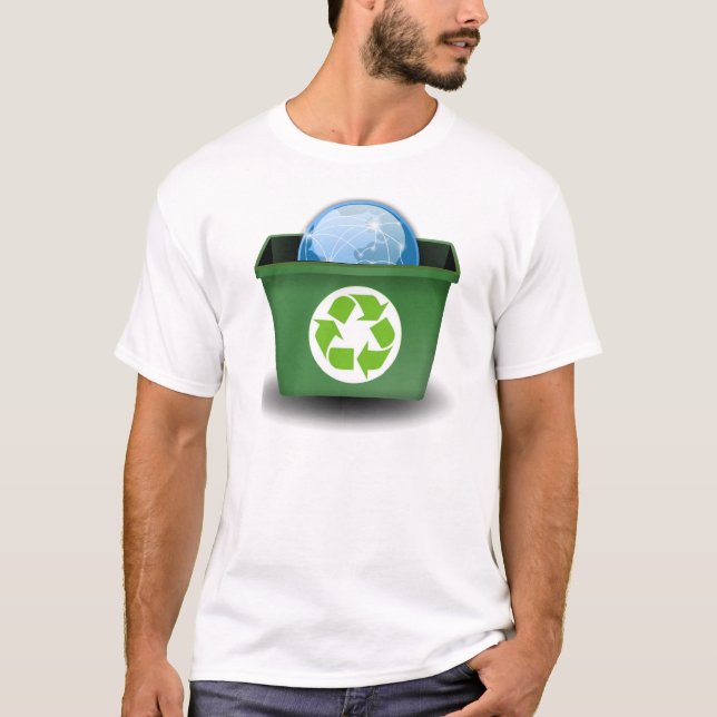 Camiseta Recicle la tierra (Anverso)