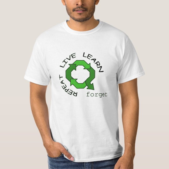 Camiseta Recicle la vida (Anverso)