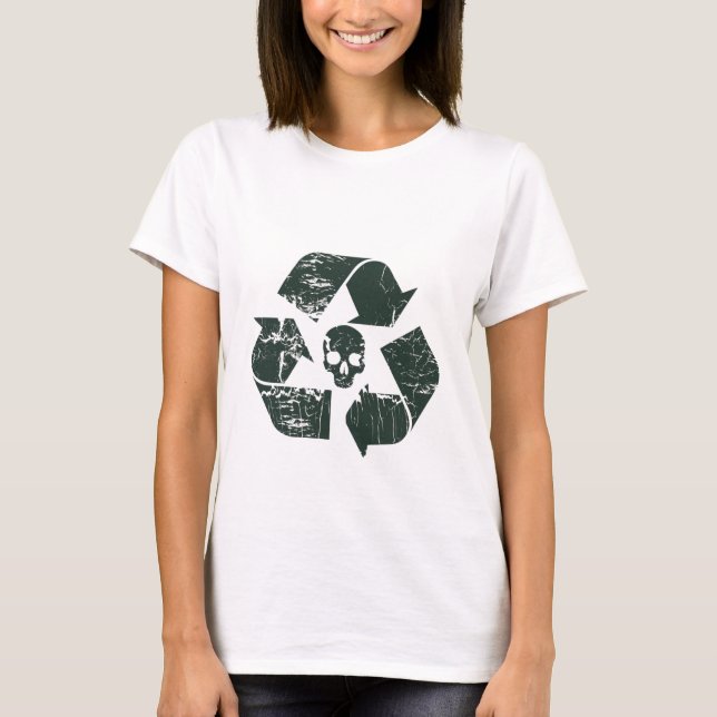 Camiseta ¡Recicle o muera! (Anverso)
