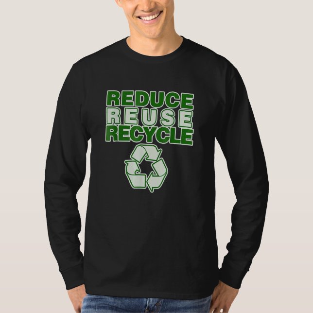 Camiseta Reciclemos recolector de basura (Anverso)