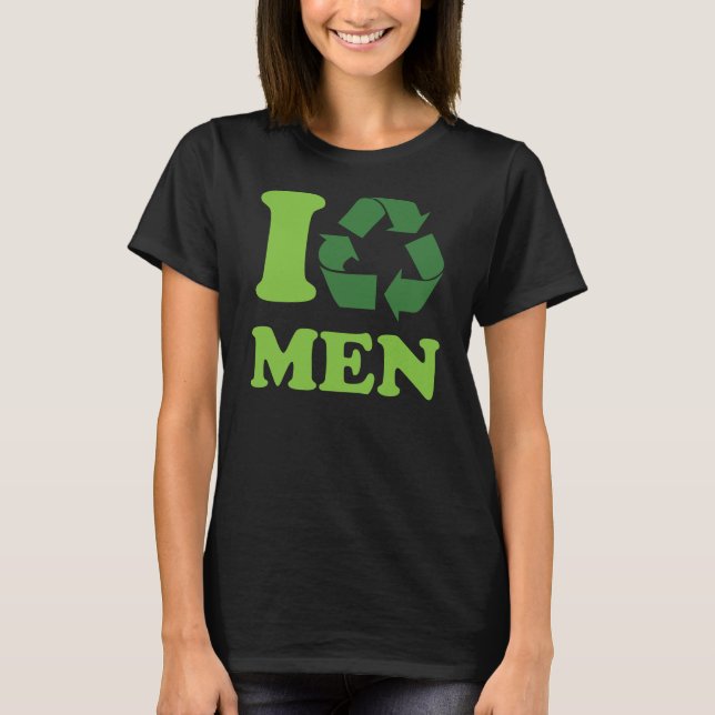 Camiseta Reciclo a hombres (Anverso)
