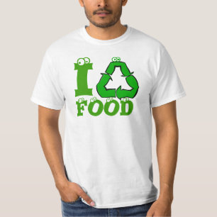 Camiseta Reciclo la comida
