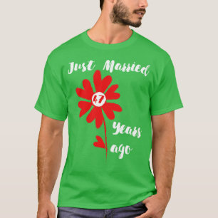 Camiseta Recién Casado Hace 47 Años, Boda Familiar, Esposa 
