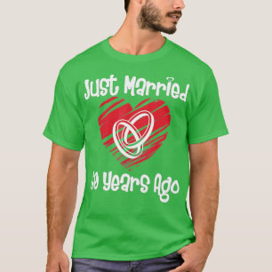 Camiseta Recién casado hace 60 años, 60 aniversario Boda