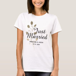 Camiseta Recién Casados Boda