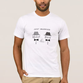Camiseta Recién Casados Boda Gay