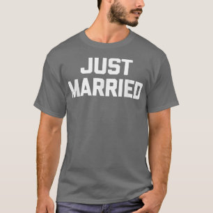 Camiseta Recién Casados Regalo Divertido Luna de Miel Novio