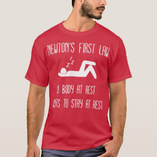 Camiseta RECIÉN DADO DE MOTIVO DE PRIMERA LEY PARA Lazy G