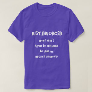 Camiseta recién divorciado