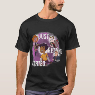 Camiseta recién empezando - la ley de milo murphy
