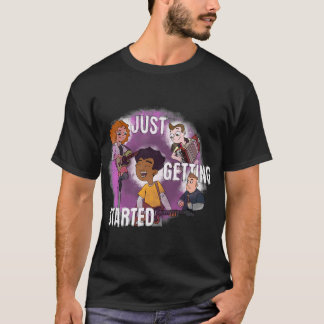 Camiseta recién empezando - la ley de milo murphy