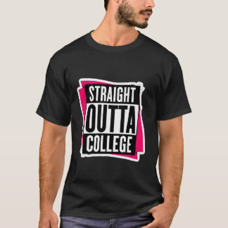 Camiseta Recién salidas de la universidad Graduadas Graduac