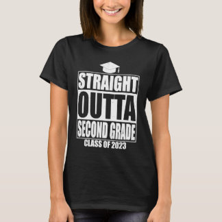 Camiseta Recién salidos de la graduación de segundo grado 2