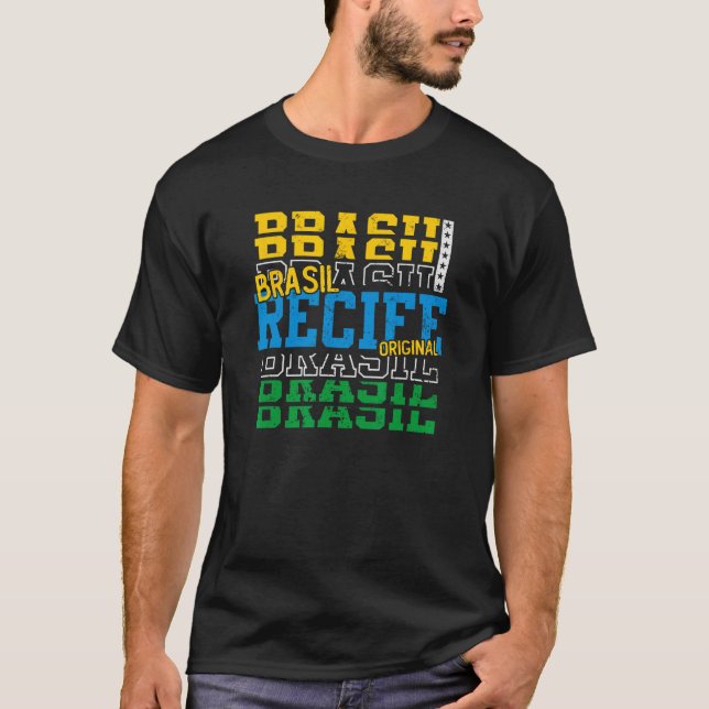 Camiseta Recife Brazil Sport Souvenir (Anverso)