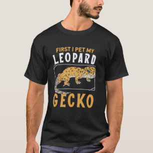 Camiseta Recinto de geco leopardo Amantes de lagartos Fan L