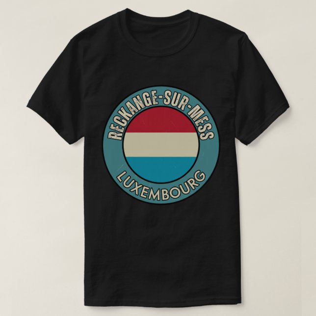 Camiseta Reckange-sur-Mess, Luxemburgo (Diseño del anverso)