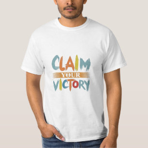 Camiseta reclama tu victoria