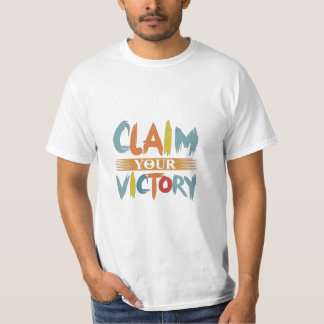 Camiseta reclama tu victoria