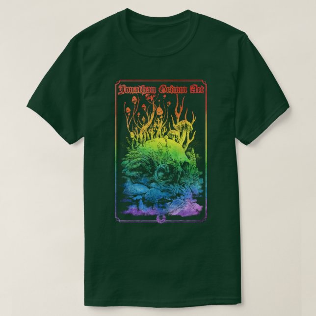 Camiseta Reclamación del orgullo psicodélico (Diseño del anverso)