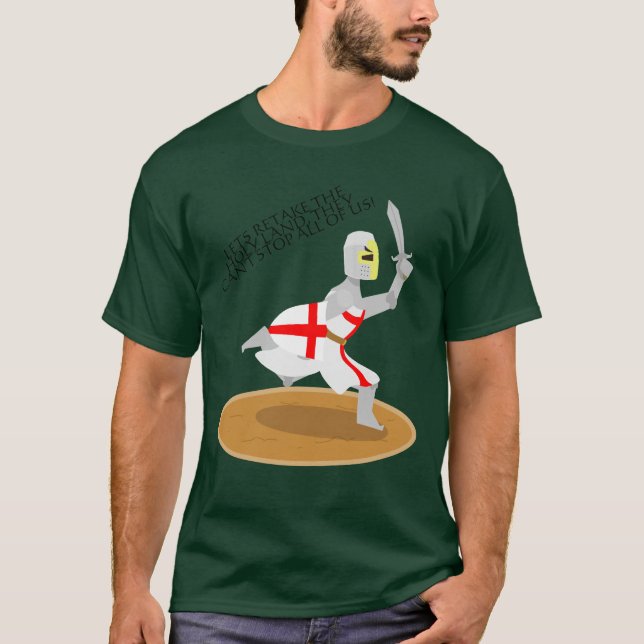 Camiseta Reclamemos el meme de las tierras áridas (Anverso)