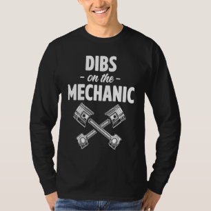 Camiseta Reclamo Sobre El Coche Del Mecánico  Mecánico De A