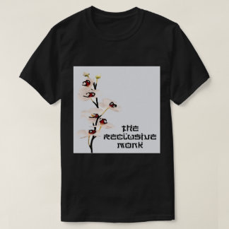Camiseta recluida de la orquídea del monje