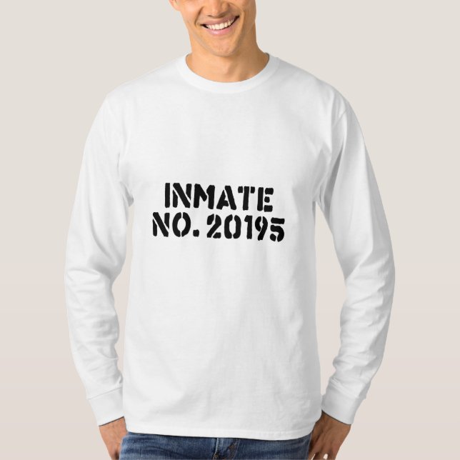 Camiseta Recluso No. 20195 (Anverso)