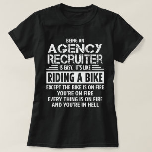 Camiseta Reclutador de agencias