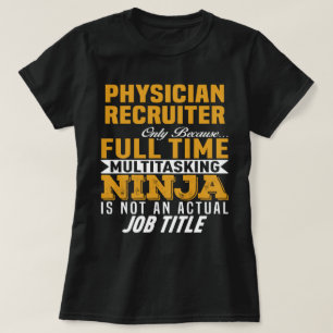 Camiseta Reclutador de médicos