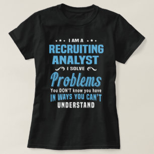 Camiseta Reclutar analista