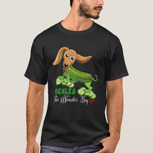 Camiseta Recoge A La Divertida Perra De Cute Divertida Perr (Anverso)