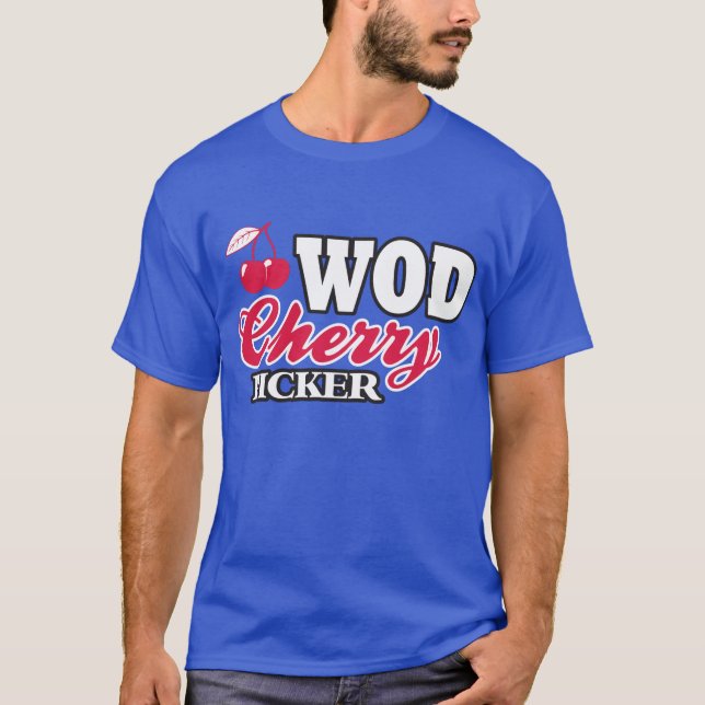 Camiseta Recogedor de la cereza de WOD (Anverso)