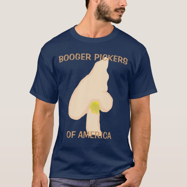 Camiseta recogedores del booger de América (Anverso)