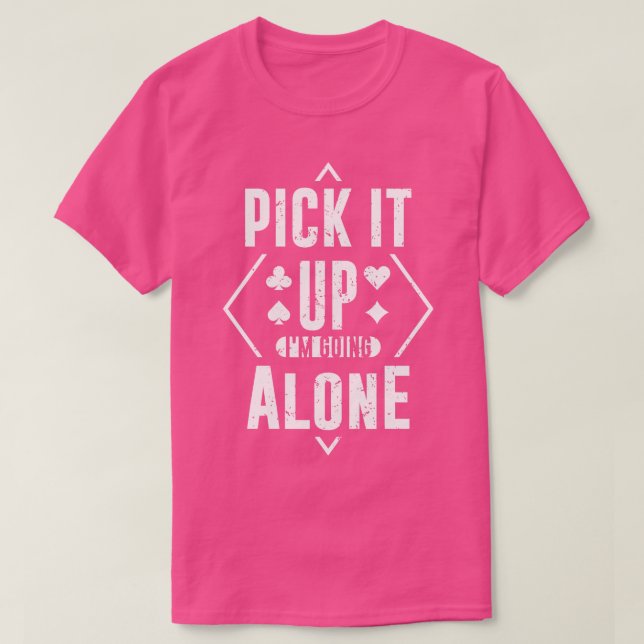 Camiseta Recógelo, Me Voy Sola. (Diseño del anverso)
