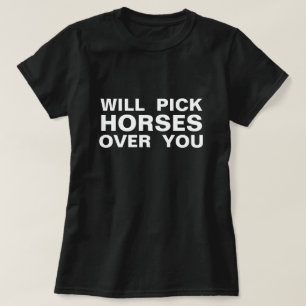 CAMISETA RECOGERÁ CABALLOS SOBRE TI