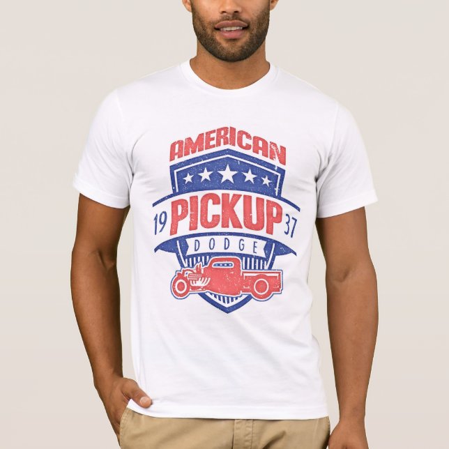 Camiseta Recogida AMERICANA de Dodge de la serie 1937 (Anverso)