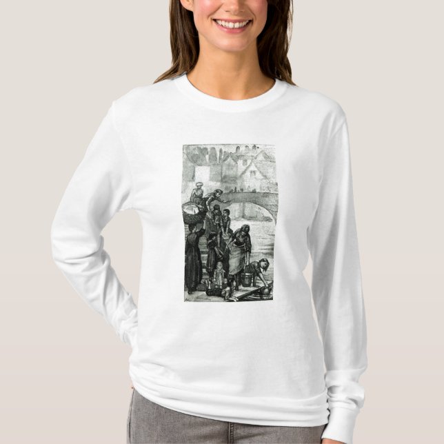 Camiseta Recogida del agua del río (Anverso)
